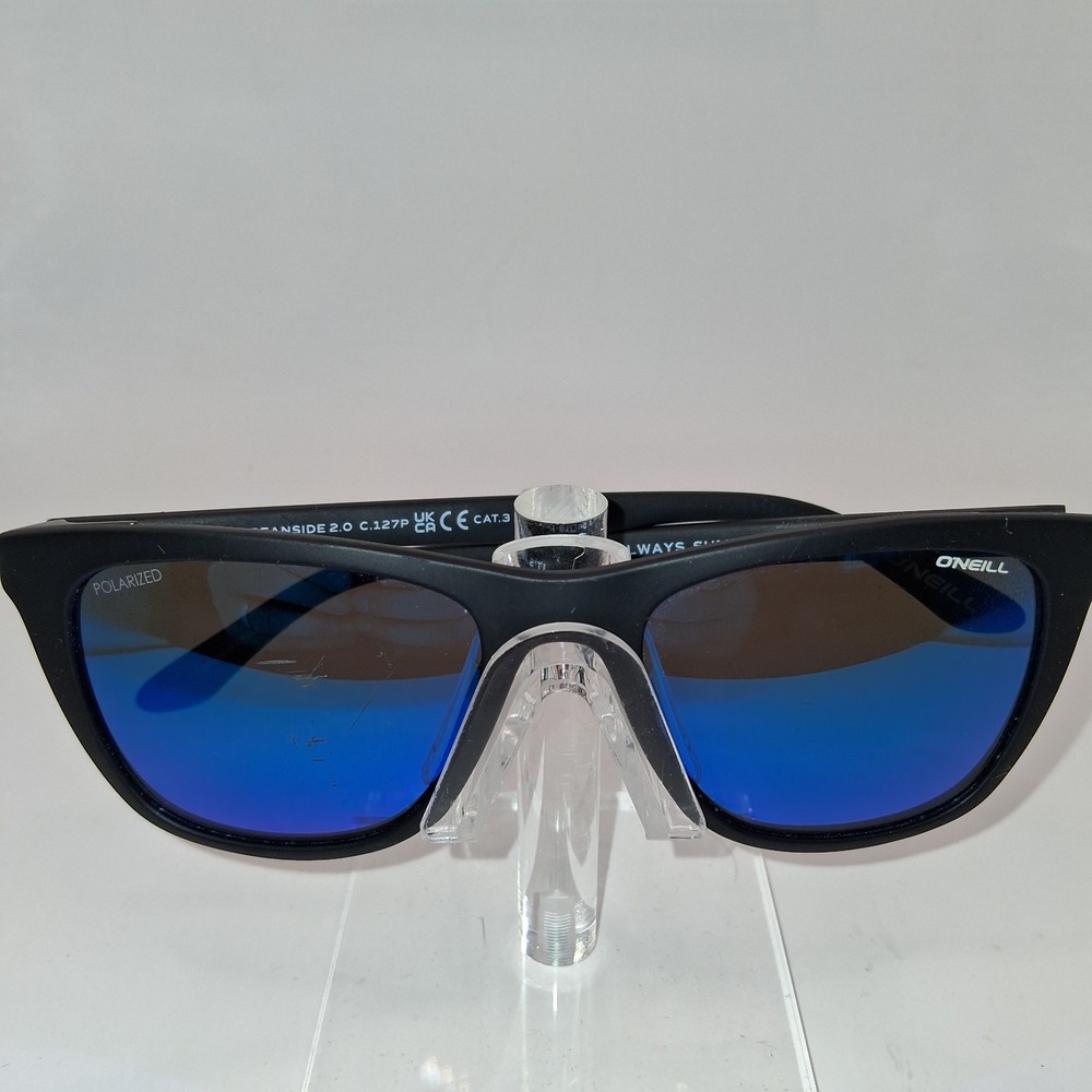 O'Neill Line OCEANSIDE 127 Polarized Blue Mirror Sunglasses Black FRAMES ONLY